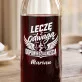 Karafka Do Wina Personalizowana Dla Lekarza Prezent Dla Mężczyzny: Leczę Z Odwagą I Karafka Do Wina Personalizowana Dla Lekarza Prezent Dla Mężczyzny: Leczę Z Odwagą I