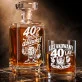 Zestaw Do Whisky Dla Czterdziestolatka Prezent Na 40 Urodziny Dla Mężczyzny: 40? Jeszcze Dolewkę! Zestaw Do Whisky Dla Czterdziestolatka Prezent Na 40 Urodziny Dla Mężczyzny: 40? Jeszcze Dolewkę!