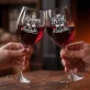 Dwa Kieliszki Do Wina Dla Nowożeńców Prezent Na Ślub Dla Pary: Toastowe Tytuły Pary Dwa Kieliszki Do Wina Dla Nowożeńców Prezent Na Ślub Dla Pary: Toastowe Tytuły Pary