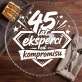 Patera Na Ciasto Na 45 Rocznicę Ślubu Prezent Na Walentynki Dla Pary: Kompromis I Miłość Patera Na Ciasto Na 45 Rocznicę Ślubu Prezent Na Walentynki Dla Pary: Kompromis I Miłość