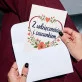 Kartka z Życzeniami Dla Teściów Dla Pary: Elegancka Wdzięczność Kartka z Życzeniami Dla Teściów Dla Pary: Elegancka Wdzięczność