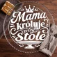 Patera Na Ciasto Dla Mamy Prezent Na Dzień Mamy Dla Kobiety: Królewski Stół Patera Na Ciasto Dla Mamy Prezent Na Dzień Mamy Dla Kobiety: Królewski Stół
