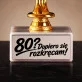 Statuetka Z Grawerem Na 80 Urodziny Prezent Dla Kobiety: 80? Dopiero Się Rozkręcam!