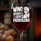 Kieliszek Do Wina Dla Starszej Pani Prezent Dla Kobiety: Wino Spokój