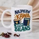 Zestaw Prezenowy Z Kubkiem Dla Księgowej: Najpier Kawa Potem Bilans Zestaw Prezenowy Z Kubkiem Dla Księgowej: Najpier Kawa Potem Bilans