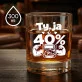 Szklanka Do Whisky Na Rocznice Zwiazku Prezent Na Walentynki Dla Mężczyzny: Ty, Ja I 40% Szklanka Do Whisky Na Rocznice Zwiazku Prezent Na Walentynki Dla Mężczyzny: Ty, Ja I 40%
