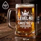 Zestaw Prezentowy Kufel Na 40 Prezent Na 40 Urodziny Dla Mężczyzny: Level 40 Zestaw Prezentowy Kufel Na 40 Prezent Na 40 Urodziny Dla Mężczyzny: Level 40
