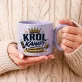 Kubek Z Okrągłym Uchem Dla Faceta Prezent Dla Mężczyzny: Kanapowy Król Grilla Kubek Z Okrągłym Uchem Dla Faceta Prezent Dla Mężczyzny: Kanapowy Król Grilla