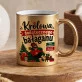 Złoty Kubek Na Mikołajki Prezent Dla Kobiety: Królowa Bałaganu Złoty Kubek Na Mikołajki Prezent Dla Kobiety: Królowa Bałaganu
