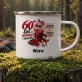 Kubek Emaliowany Na 60 Rocznicę Ślubu Prezent Na Walentynki Dla Kobiety: 60 Lat Miłości I Śmiechu Kubek Emaliowany Na 60 Rocznicę Ślubu Prezent Na Walentynki Dla Kobiety: 60 Lat Miłości I Śmiechu