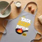 Fartuch Dla Taty Prezent Na Dzień Ojca Dla Mężczyzny: Tata, Szef Patelni