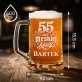 Kufel Personalizowany z Grawerem Na 55 Urodziny Dla Mężczyzny Prezent: Złota Era Whisky Kufel Personalizowany z Grawerem Na 55 Urodziny Dla Mężczyzny Prezent: Złota Era Whisky
