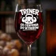 Kieliszek Do Wina Dla Trenera Prezent Dla Mężczyzny: Trener Od Cierpienia Kieliszek Do Wina Dla Trenera Prezent Dla Mężczyzny: Trener Od Cierpienia