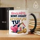 Kubek Z Nadrukiem Na Parapetówkę Prezent Dla Kobiety: Królowa Jest Tu Kubek Z Nadrukiem Na Parapetówkę Prezent Dla Kobiety: Królowa Jest Tu
