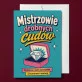 Kartka z Życzeniami Na 20 Rocznicę Ślubu Dla Pary: Mistrzowie Codziennej Kartka z Życzeniami Na 20 Rocznicę Ślubu Dla Pary: Mistrzowie Codziennej