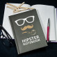 Hipster - notatnik A5 z nadrukiem