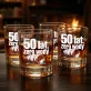 Szklanka Do Whisky Na 50 Urodziny Prezent Dla Mężczyzny: 50 Lat, Zero Wody Szklanka Do Whisky Na 50 Urodziny Prezent Dla Mężczyzny: 50 Lat, Zero Wody