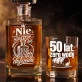 Zestaw Do Whisky Na 50 Urodziny Prezent Dla Mężczyzny: Dojrzewający Sarkazm Zestaw Do Whisky Na 50 Urodziny Prezent Dla Mężczyzny: Dojrzewający Sarkazm