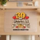 Podkładka Na Biurko 40x60cm Na 30 Lecie Ślubu Prezent Dla Pary: 30 Lat Treningu