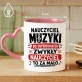 Kubek Z Nadrukiem Dla Nauczyciela Muzyki Prezent Na Dzień Nauczyciela Dla Mężczyzny: Superbohater Nauczyciel Muzyki Kubek Z Nadrukiem Dla Nauczyciela Muzyki Prezent Na Dzień Nauczyciela Dla Mężczyzny: Superbohater Nauczyciel Muzyki