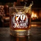 Szklanka Do Whisky Na 70 Urodziny Prezent Dla Mężczyzny: 70 Lat Klasy Szklanka Do Whisky Na 70 Urodziny Prezent Dla Mężczyzny: 70 Lat Klasy