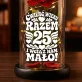 Wieczna Róża W Szkle Na 25 Rocznicę Ślubu Prezent Dla Pary: Ćwierć Wieku Razem
