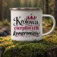 Kubek Emaliowany Na 40 Rocznicę Ślubu Prezent Dla Kobiety: Subtelna Ironia Małżeńska Kubek Emaliowany Na 40 Rocznicę Ślubu Prezent Dla Kobiety: Subtelna Ironia Małżeńska