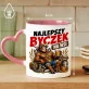 Kubek Z Nadrukiem Dla Faceta Prezent Dla Mężczyzny: Najlepszy Byczek Na Wsi Kubek Z Nadrukiem Dla Faceta Prezent Dla Mężczyzny: Najlepszy Byczek Na Wsi
