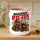 Kubek Z Nadrukiem Dla Faceta Prezent Dla Mężczyzny: Najlepszy Byczek Na Wsi Kubek Z Nadrukiem Dla Faceta Prezent Dla Mężczyzny: Najlepszy Byczek Na Wsi