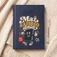Kalendarz Książkowy A5 2027 Dla Męża Prezent Na Rocznicę Ślubu Dla Mężczyzny: Retro Męska Maskotka Kalendarz Książkowy A5 2027 Dla Męża Prezent Na Rocznicę Ślubu Dla Mężczyzny: Retro Męska Maskotka