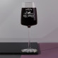 Ho ho ho na wino - Kieliszek do wina kryształowy