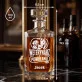 Karafka Do Whisky z Grawerem Dla Weterynarza Prezent Dla Mężczyzny: Weterynarz Z Powołania