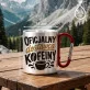 Kubek Metalowy z Karabińczykiem Na Mikołajki Prezent Dla Mężczyzny: Kofeinowy Dżentelmen Kubek Metalowy z Karabińczykiem Na Mikołajki Prezent Dla Mężczyzny: Kofeinowy Dżentelmen
