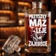 Karafka Do Whisky z Grawerem Dla Narzeczonego Prezent Na Dzień Chłopaka: Przyszły Mąż Leje Zajebiście