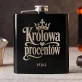 Piersiówka Z Grawerem Dla Żony Prezent Na Rocznicę Ślubu Dla Kobiety: Królowa Procentów
