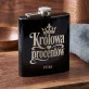 Piersiówka Z Grawerem Dla Żony Prezent Na Rocznicę Ślubu Dla Kobiety: Królowa Procentów