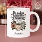 Różowy Zestaw Prezentowy z Kubkiem Na Pierwszą Rocznicę Ślubu Na Walentynki Dla Kobiety: Po Roku Nadal Mnie Różowy Zestaw Prezentowy z Kubkiem Na Pierwszą Rocznicę Ślubu Na Walentynki Dla Kobiety: Po Roku Nadal Mnie