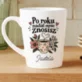 Kubek Personalizowany Na Pierwszą Rocznicę Ślubu Prezent Na Walentynki Dla Kobiety: Po Roku Nadal Mnie Kubek Personalizowany Na Pierwszą Rocznicę Ślubu Prezent Na Walentynki Dla Kobiety: Po Roku Nadal Mnie