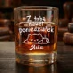 Zestaw Prezentowy Whisky Dla Koleżanki Dla Kobiety: Z Tobą Nawet Poniedziałek