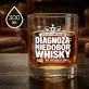 Szklanka Do Whisky Dla Lekarza Ginekologa Prezent Dla Mężczyzny: Diagnoza: Niedobór Whisky