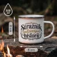 Kubek Emaliowany Dla Dziadka Prezent Na Dzień Dziadka Dla Mężczyzny: Typograficzny Dziadek
