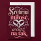 Kartka z Życzeniami Na 25 Rocznicę Ślubu Dla Kobiety: Srebrna Chwila Razem