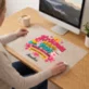 Podkładka Na Biurko 40x60cm Dla Cioci Ze Żłobka Prezent Dla Kobiety: Królowa Małych Psot