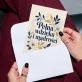 Kartka z Życzeniami Dla 70 Latki Na 70 Urodziny Dla Kobiety: Botaniczna Elegancja Kartka z Życzeniami Dla 70 Latki Na 70 Urodziny Dla Kobiety: Botaniczna Elegancja