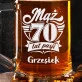 Kufel Personalizowany z Grawerem Dla Męża Na 70 Urodziny Prezent: Siedem Dekad Stylu Kufel Personalizowany z Grawerem Dla Męża Na 70 Urodziny Prezent: Siedem Dekad Stylu