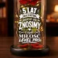 Wieczna Róża W Szkle Na 5 Rocznicę Ślubu Prezent Dla Pary: 5 Lat Małżeństwa Level Pro