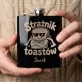 Piersiówka Z Grawerem Dla Świadka Prezent Dla Mężczyzny: Strażnik Toastów