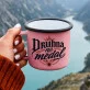 Kubek Emaliowany Dla Druhny Prezent Dla Kobiety: Duma Druhny Kubek Emaliowany Dla Druhny Prezent Dla Kobiety: Duma Druhny