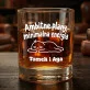 Szklanki Do Whisky z Grawerem Dla Młodych Prezent Na Ślub Dla Pary: Ambitne Plany, Minimalna