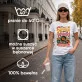 Koszulka Damska Biała Na 30 Urodziny Prezent Dla Kobiety: Groovy Lata 70